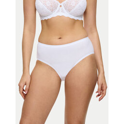 Triumph Triumph Klasszikus magas derekú alsó Sense Of Cotton 10224970 Fehér