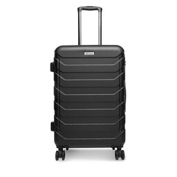 Gino Rossi Mittlerer Koffer Gino Rossi GIN-M-001-05-BLACK Schwarz