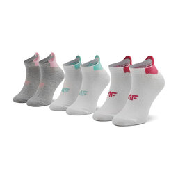 4F Набір 3 пар низьких дитячих шкарпеток 4F HJZ21-JSOD004 55S/25M/33S