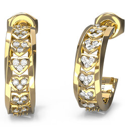 Guess Fülbevaló Guess JUBE04 603JW Arany