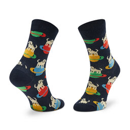 

Високі дитячі шкарпетки Happy Socks KLAI01-6500 Cиній