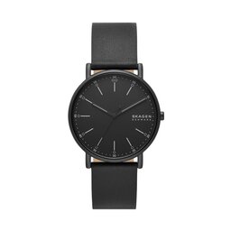 Skagen Zegarek Skagen Signatur SKW6902 Black/Black