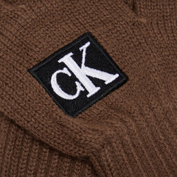 

Дитячі рукавички Calvin Klein Jeans Monogram IU0IU00363 Milk Chocolate BRW, Коричневий