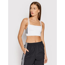 adidas adidas Σουτιέν τοπ adicolor Classics H37790 Λευκό