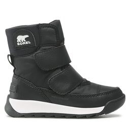 Sorel Μπότες Χιονιού Sorel Childrens Whitney II Strap Wp NC3919-010 Μαύρο