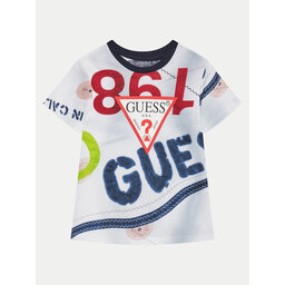 Guess Guess Majica N5RI14 K8HM4 Pisana Regular Fit