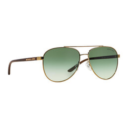 Michael Kors Ochelari de soare Michael Kors Hvar 0MK5007 10432L Gold/Wood Green Gradient