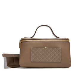 Calvin Klein Kosmetiktasche Calvin Klein Emblem Aop Beauty Case Giftset LV04F1102G Braun