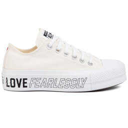 

Кеди Converse Ctas Lift Ox 567312C Egret/White/Black, Бежевий