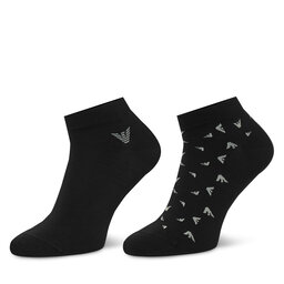 EA7 Emporio Armani Kurze Socken EA7 Emporio Armani EM000538 AF25376 MC624 Schwarz