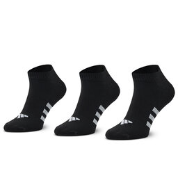 adidas Set di 3 paia di calzini corti da uomo adidas Light IC9529 Black