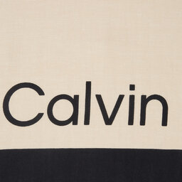 

Хустка Calvin Klein Summer Story K60K611735 Dk Ecru PC4, Бежевий