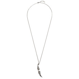 Zadig&Voltaire Naszyjnik Zadig&Voltaire Rock Long Necklace OWJW00047 Shiny Silver