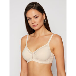 Triumph Triumph Σουτιέν χωρίς μπανέλα Cotton Beauty 10094814 Μπεζ
