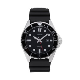 Casio Uhr Casio Duro Diver MDV-107-1A1VEF Schwarz