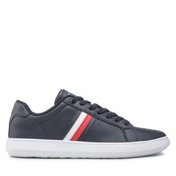 

Снікерcи Tommy Hilfiger Corporate Cup Leather Stripes FM0FM04275 Desert Sky DW5, Cиній