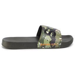 

Шльопанці Superdry Classic Pool Slide MF300004A Camo F28, Зелений