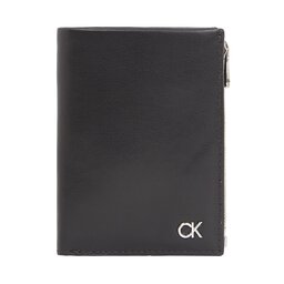 Calvin Klein Portafoglio grande da uomo Calvin Klein Metal Ck K50K511688 Nero