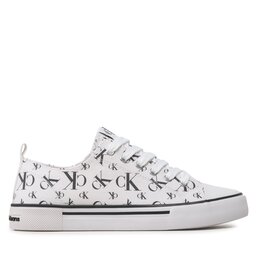 

Кеди Calvin Klein Jeans Logo All Over Low Cut Lace-Up Sneaker V3X9-80570-0890 S White 100, Білий