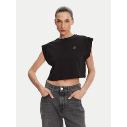 TWINSET TWINSET Majica 251TT2043 Črna Regular Fit