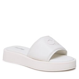 Calvin Klein Sandaler och Slip-ons Calvin Klein Dress Flatform W/Hw HW0HW01487 Marshmallow YBJ