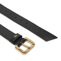

Жіночий ремінь Patrizia Pepe CW8684/L001-K118 Black/Light Gold, Чорний