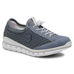 Rieker Polobotky Rieker L22M6-14 Blau