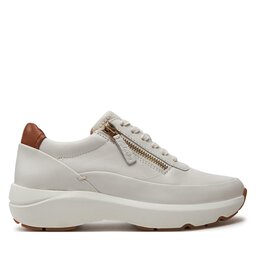 Clarks Tenisice Clarks Tivoli Zip 26176650 Écru