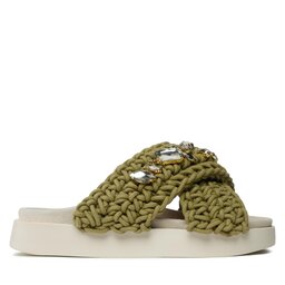 

Шльопанці Inuikii Woven Stones 70104-106 Хакі
