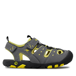 

Босоніжки KangaRoos K-Trek 18731 000 2090 Steel Grey/Neon Yellow, Сірий