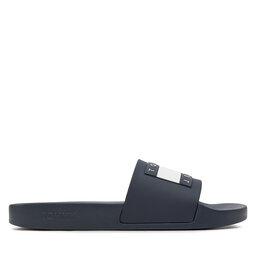 Tommy Jeans Pantoletten Tommy Jeans Pool Slide Ess EM0EM01191 Dunkelblau