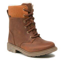 Clarks Csizma Clarks Astrol Fur Gtx Gore-Tex 261686226 Brown Leather