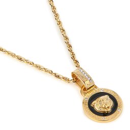 

Намисто Guess JUBN01 354JW YELLOW GOLD/BLACK, Золотий