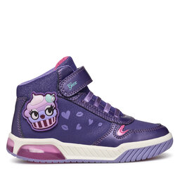 Geox Sneakersy Geox J Inek Girl J36ASC 0CENF C8371 M Fialová