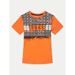 Guess Guess Футболка L5RI23 K8HM4 Оранжевий Regular Fit