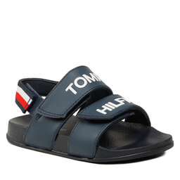 Tommy Hilfiger Sandale Tommy Hilfiger Logo Velcro Sandal T1B2-32927-1172 S Blue 800