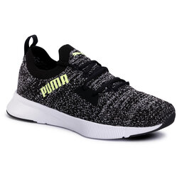 Puma Scarpe Puma Flyer Runner Engineer Knit 192790 08 Black/White/Yellow Alert