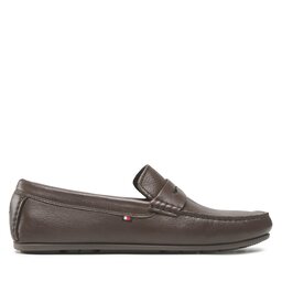 

Мокасини Tommy Hilfiger Casual Hilfiger Leather Driver FM0FM04446 Cocoa GT6, Коричневий