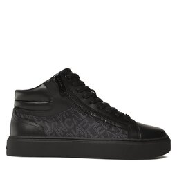 

Снікерcи Calvin Klein High Top Lace Up W/Zip Mono HM0HM01046 Outline Mono Black 0GK, Чорний