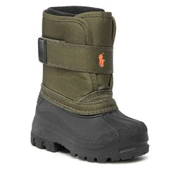 Polo Ralph Lauren Schneeschuhe Polo Ralph Lauren RF104287 M OLIVE NYLON/BLACK W/ ORANGE PP