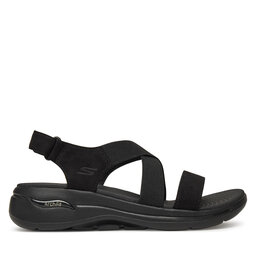 Skechers Σανδάλια Skechers Go Walk Arch Fit Sandal-Treasured 140257/BBK Μαύρο
