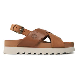 

Босоніжки Timberland Santa Monica Sunrise Xband TB0A26C8A681 Light Brown Nubuck, Коричневий