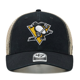 

Бейсболка 47 Brand Nhl Pittsburgh Penguins Mvp Trucker H-FLGSW15GWP-BK Black, Чорний
