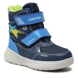 Geox Ботуши Geox J Sveggen B. B Abx C J267UC 0FUFE C0693 S Navy/Lt Blue