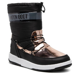 Moon Boot Bottes de neige Moon Boot Jr Girl Soft Wp D 34051700001 Black/Copper