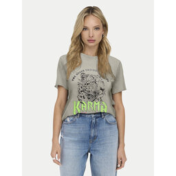 ONLY ONLY Camiseta Lucy 15307412 Gris Regular Fit