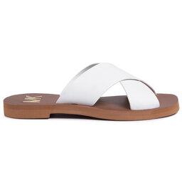 

Шльопанці MICHAEL Michael Kors Glenda Sandal 40S0GLFP1L Optic White, Білий