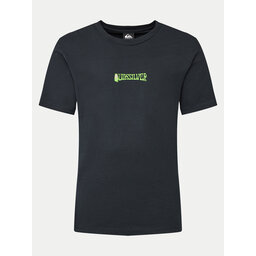 Quiksilver Quiksilver Póló Island Sunrise Moe AQYZT09543 Fekete Regular Fit