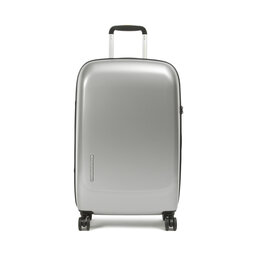 Mandarina Duck Mellanstor hård resväska Mandarina Duck D-Drop P10KEV02466 Silver