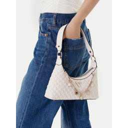 Guess Handtasche Guess Everlee HWEG86 79180 Écru